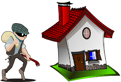 burgled-home